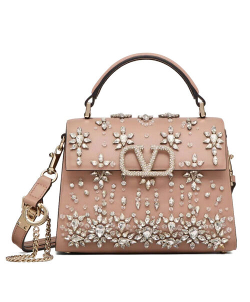 Valentino Garavani Vsling Mini Embroidered Handbag
